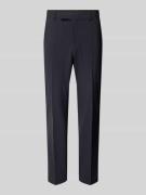 Slim fit pantalon van scheerwolmix, model 'H-GIO-MM-C-NF'