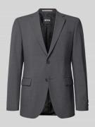 Regular fit colbert van scheerwolmix, model 'H-Jasper-MM-C-NF'