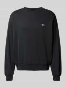 Regular fit sweatshirt van puur katoen