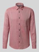 Slim fit vrijetijdsoverhemd met kentkraag