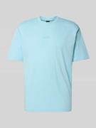 Regular fit T-shirt van puur katoen, model 'TEE 10'