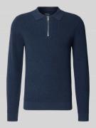 Gebreide pullover met reverskraag