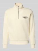 Sweatshirt met opstaande kraag, model 'AKOTO'