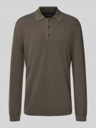 Regular fit gebreid shirt van puur katoen