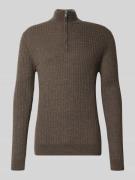 Gebreide pullover met schipperskraag, model 'mason'
