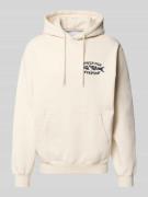 Hoodie met statementprint, model 'MONSIEUR SAKANA'