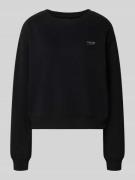 Relaxed fit sweatshirt van katoenmix