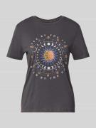 Regular fit T-shirt van puur katoen, model 'KITA LUNA'