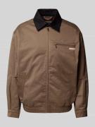 Blouson met platte kraag