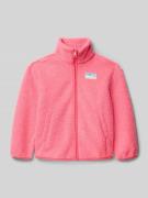 Regular fit sweatjack van teddybont, model 'EVA'