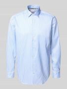 Regular fit zakelijk overhemd met kentkraag