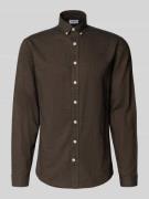 Vrijetijdsoverhemd met button-downkraag