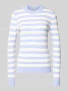 Gebreide pullover met ronde hals