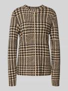 Gebreide pullover met ronde hals