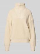 Gebreide pullover met schipperskraag