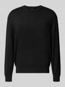 Gebreide pullover met ronde hals