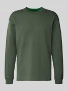 Gebreide pullover met ronde hals