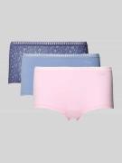 Slip met logoprint in een set van 3 stuks, model 'Crush'