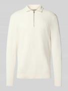 Regular fit gebreide pullover van katoenmix, model 'PHIL'