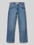 Straight leg jeans in 5-pocketmodel