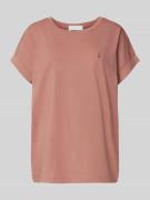 Loose fit T-shirt van puur katoen, model 'IDAARA'