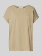 Loose fit T-shirt van puur katoen, model 'IDAARA'