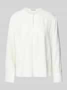 Relaxed fit blouse met lange mouwen van pure viscose