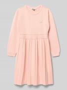 Gebreide jurk met motiefstitching