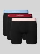 Boxershort met elastische band met logo in een set van 3 stuks