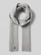 Sjaal met labelstitching