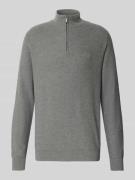 Gebreide pullover met schipperskraag