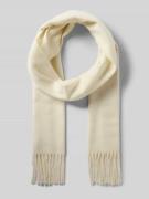 Sjaal met koordjes, model 'Cashmink'