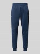 Sweatpants met elastische band, model 'BERTONI'