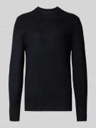 Regular fit gebreide pullover met ronde hals, model 'Heine'