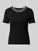 Regular fit T-shirt van viscosemix
