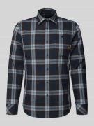 Slim fit vrijetijdsoverhemd met kentkraag, model 'Bristum 2.0'