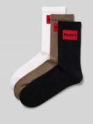 Sokken met labeldetail in een set van 3 paar