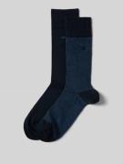 Kousen van katoenmix, per 2 paar