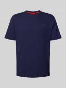 Regular fit T-shirt van katoenmix, model 'AUSTIN'
