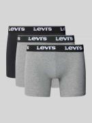 Boxershort met band met label in een set van 3 stuks