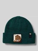 Beanie met motiefpatch, model 'THE KING BEANIE'