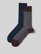 Kousen van katoenmix, per 2 paar