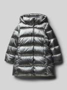 Gewatteerde lange jas, model 'CELIA'