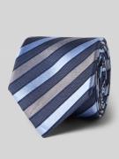 Zijden stropdas met statementpatch (7 cm)