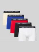 Boxershort met logostitching in een set van 5 stuks