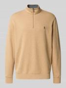 Sweatshirt met labelstitching