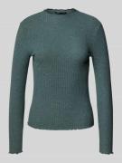 Slim fit shirt met lange mouwen en viscose, model 'LEMMA'