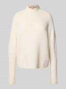 Relaxed fit gebreide pullover van wolmix met alpaca, model 'SURPIO'