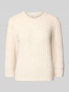 Gebreide pullover met structuurmotief, model 'HARA'