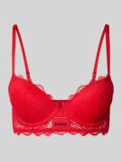 Beha met kant, model 'PUSH-UP RL LACE'